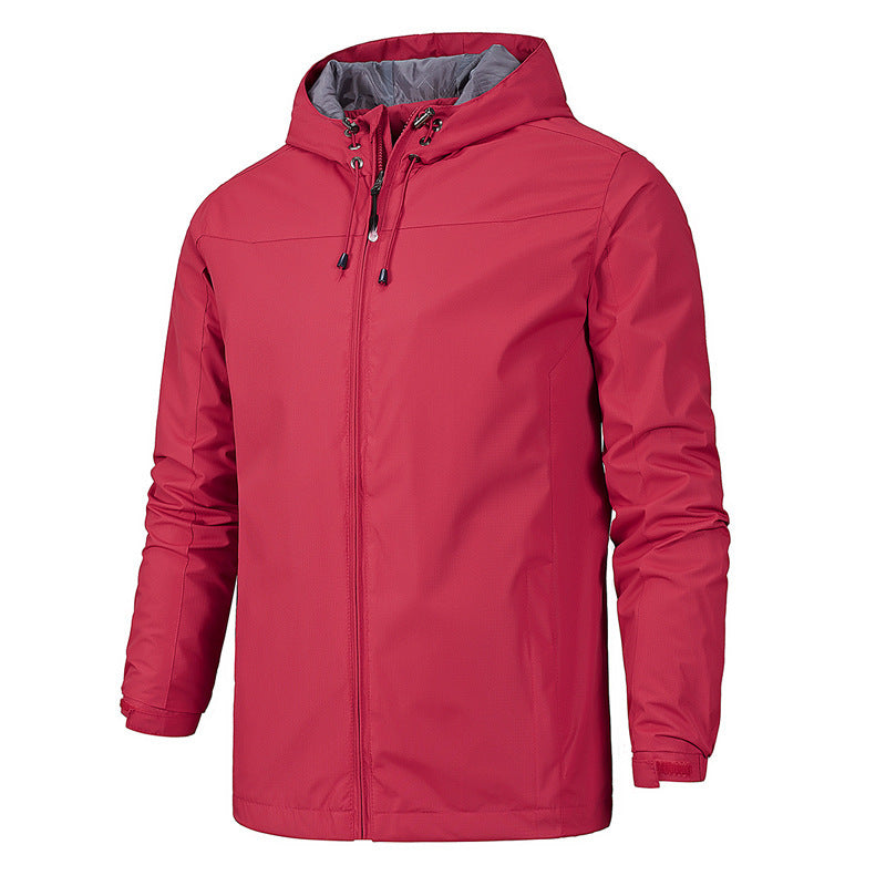 Men's Outdoor Waterproof Windproof All Season Mountaineering Jacket