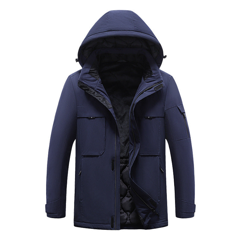 Unisex Heated Padding Jacket with Intelligent Thermal Charging Technology