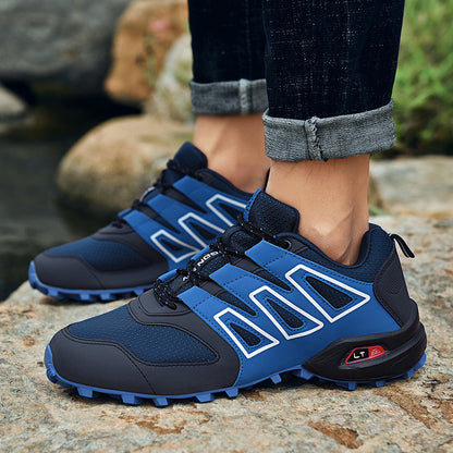 Men's Luxury Hiking Trail Running Sneakers With Rubber Sole - LAKD London