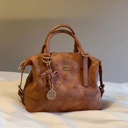 Women's Rhombus Quilted Shoulder Messenger Bag Portable Everyday Style - LAKD London