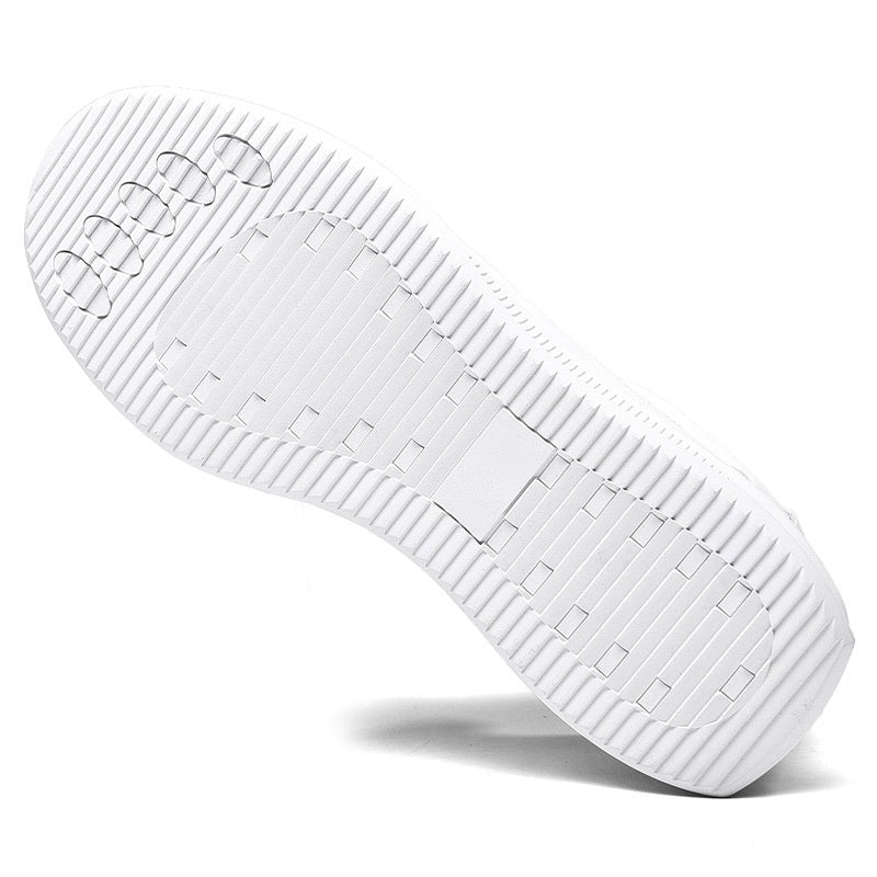 Men's Invisible Height Increasing Leather Casual Shoes Breathable Smart Style - LAKD London
