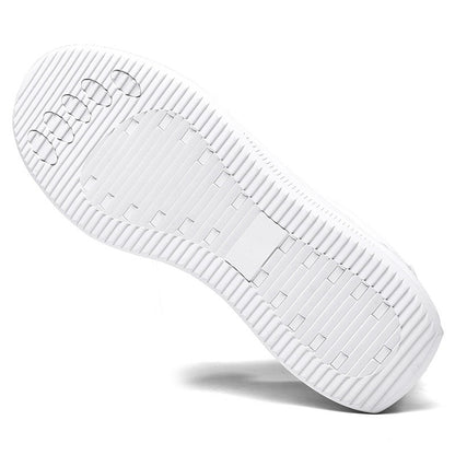 Men's Invisible Height Increasing Leather Casual Shoes Breathable Smart Style - LAKD London