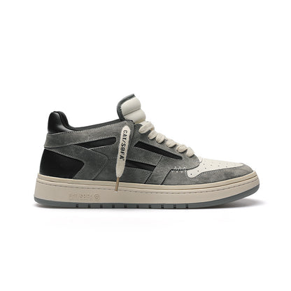 Mens Genuine Leather Sneakers | Breathable Retro Niche Original Design Shoes - LAKD London