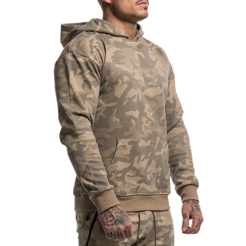 Men's Premium Camouflage Cotton Hoodie Casual Sportswear Pullover - LAKD London