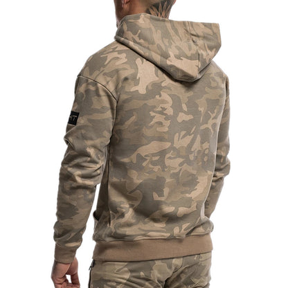 Men's Premium Camouflage Cotton Hoodie Casual Sportswear Pullover - LAKD London