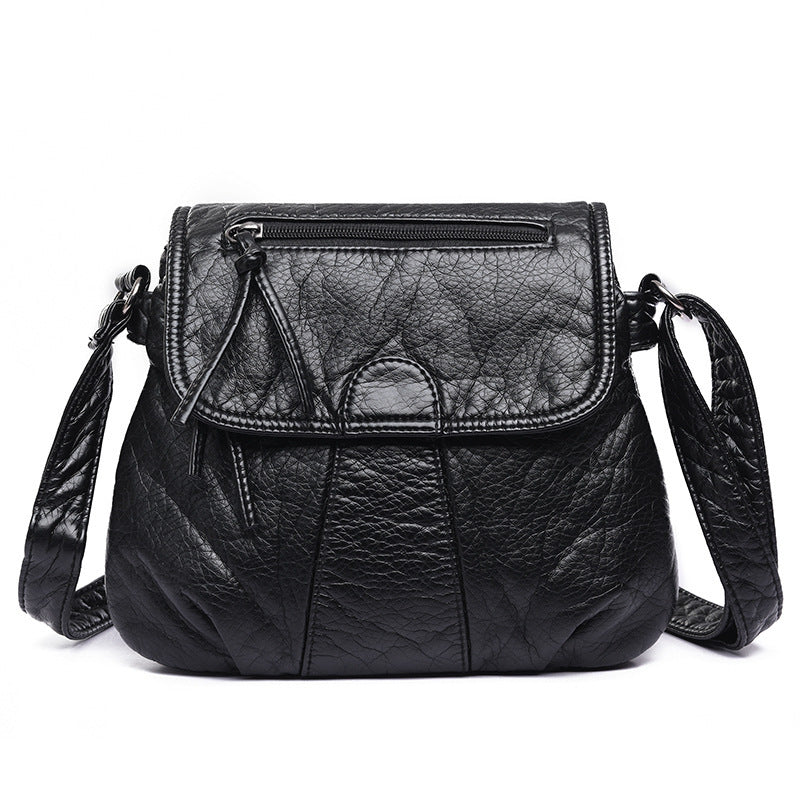 Women's Luxury Designer Leather Crossbody Messenger Shoulder Bag - LAKD London