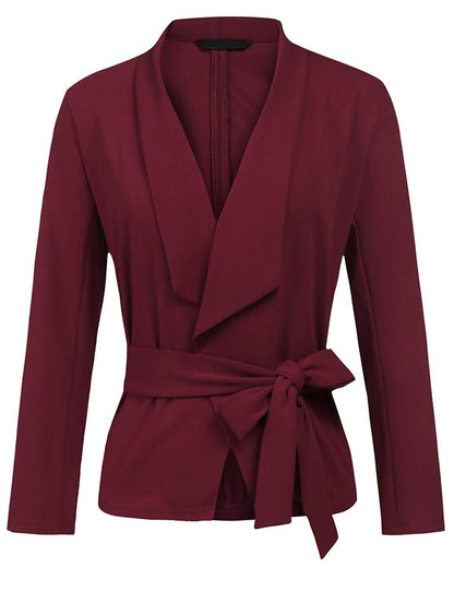 Women's Long Sleeve Casual Cardigan Jacket With Soft Cotton Fabric