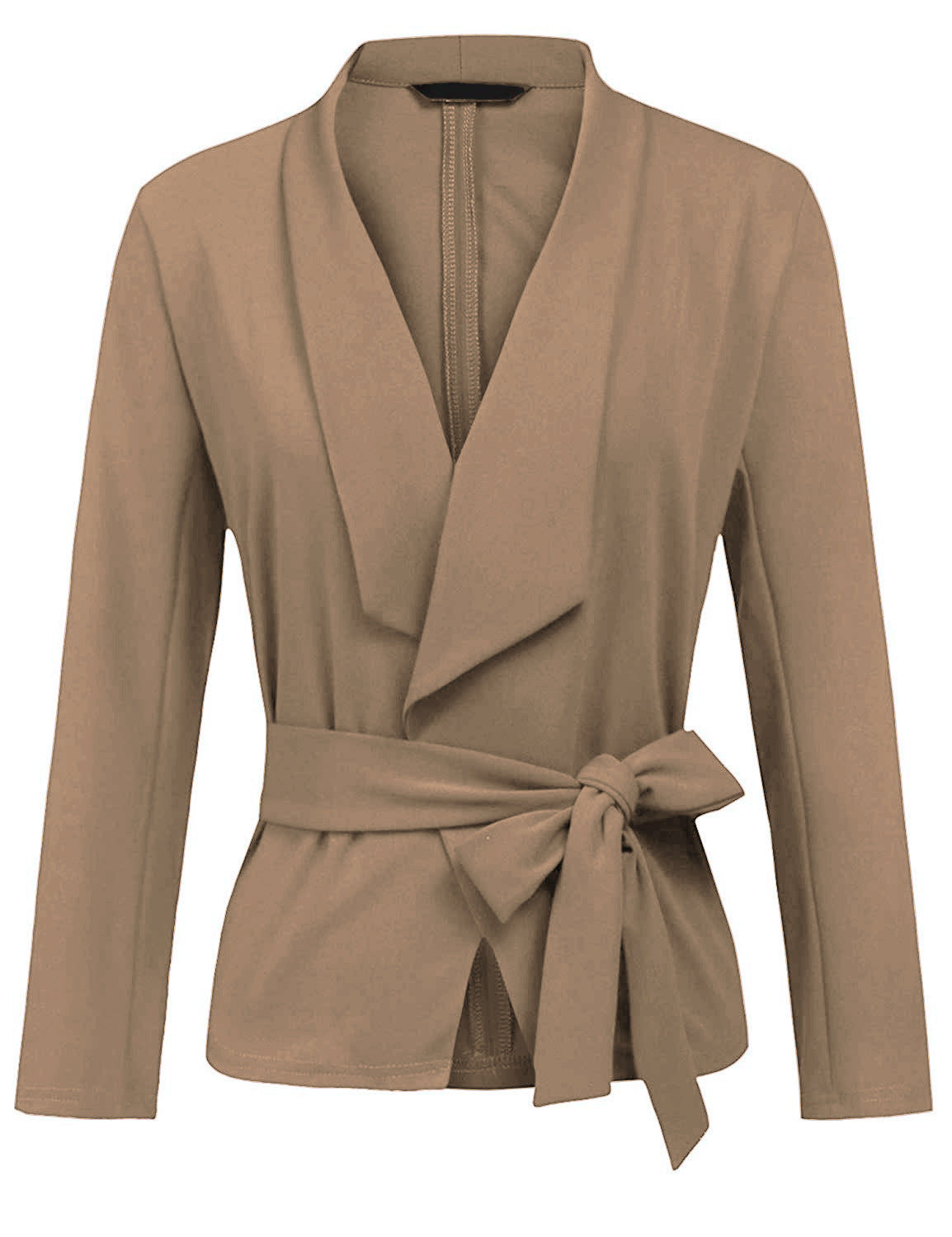 Women's Long Sleeve Casual Cardigan Jacket With Soft Cotton Fabric