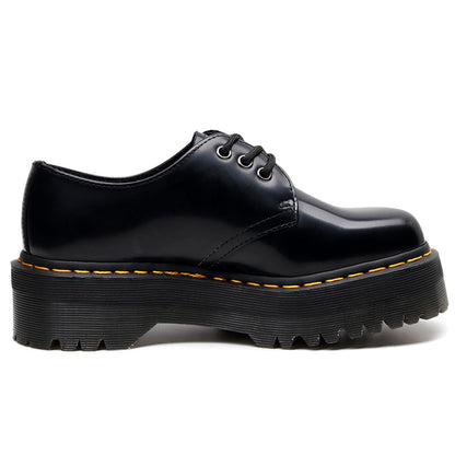 Women's Doc Martens Platform Leather Lace Up Low Top Shoes - LAKD London