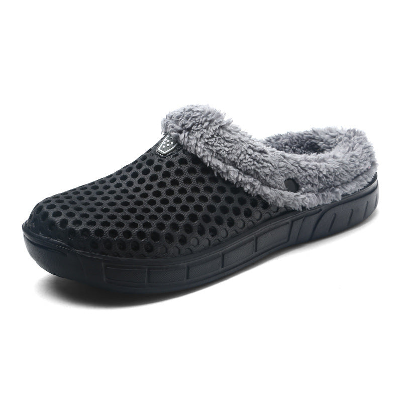 Women's Plush Garden Clogs Fuzzy Mule Indoor Slippers Warm Comfortable