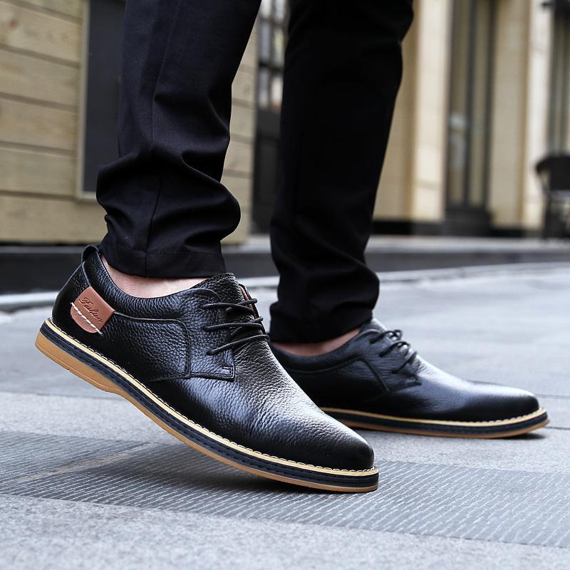 Men's Premium Leather Dress Shoes British Office Style - LAKD London