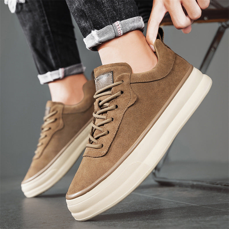 Men's Versatile Suede Sports Board Shoes Casual Everyday Wear Style - LAKD London