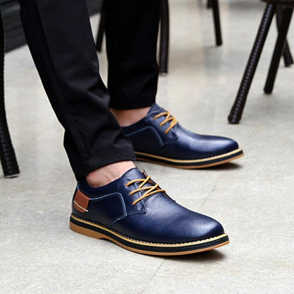 Men's Premium Leather Dress Shoes British Office Style - LAKD London