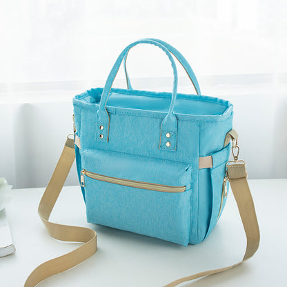 Women's Portable Thermal Insulated Lunch Bag Stylish Everyday Carry Work - LAKD London