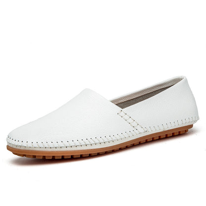 Men's Comfortable Rubber Sole Slip On Casual Driving Loafers