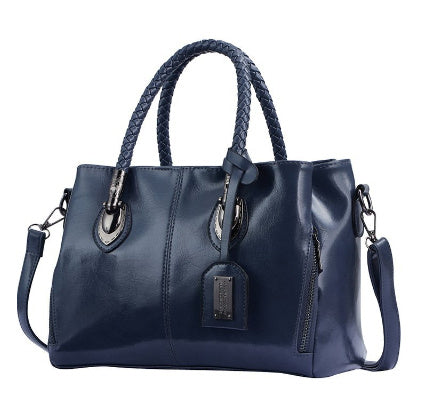 Women's Premium Quality Vintage Oil Wax Leather Luxury Handbag - LAKD London