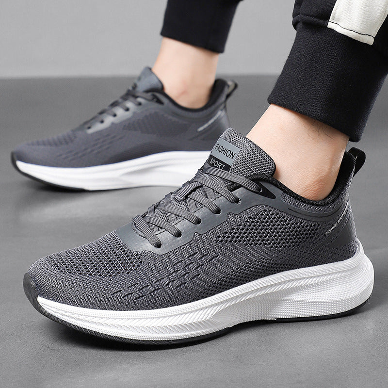 Men's Casual Mesh Running Sneakers Lightweight Breathable Travel Shoes Everyday