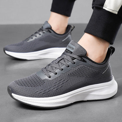Men's Casual Mesh Running Sneakers Lightweight Breathable Travel Shoes Everyday