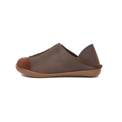 Womens Comfortable Leather retro sneakers | Soft tendon sole Shoes - LAKD London
