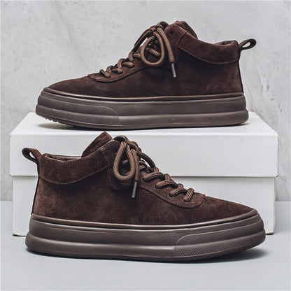 Men's Versatile Suede Sports Board Shoes Casual Everyday Wear Style - LAKD London