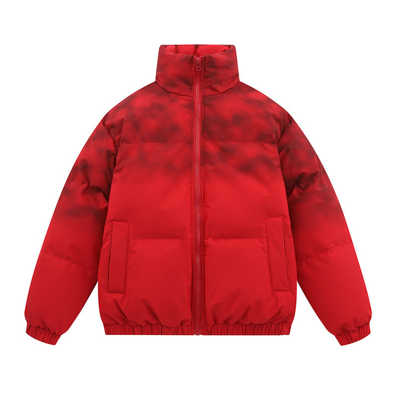 Men's Casual Gradient Thick Puffer Jacket Winter Streetwear - LAKD London