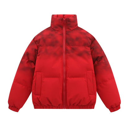 Men's Casual Gradient Thick Puffer Jacket Winter Streetwear - LAKD London