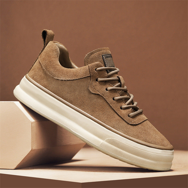 Men's Versatile Suede Sports Board Shoes Casual Everyday Wear Style - LAKD London