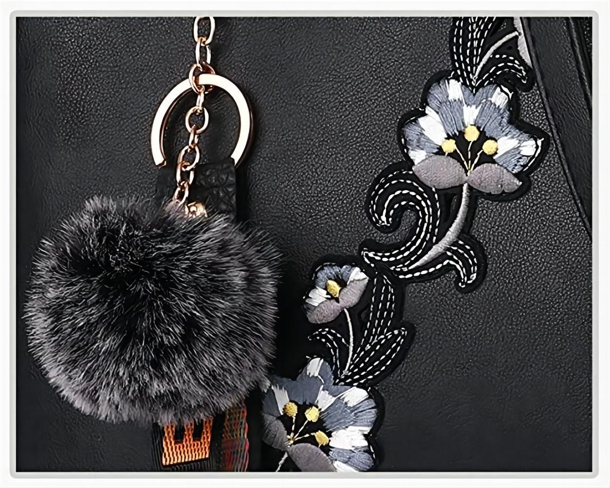 Women's Floral Pattern Crossbody Shoulder Handbag Elegant Everyday - LAKD London