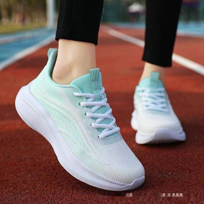 Womens Light Mesh Breathable  Anti-skid Sneakers | Shock Absorption Soft Bottom Running Shoes