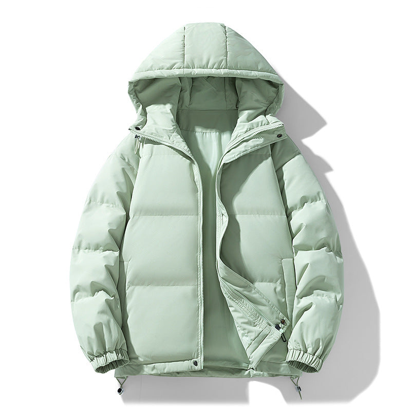 Men's Hooded Cotton Padded Jacket for Warmth and Winter Comfort
