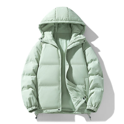 Men's Hooded Cotton Padded Jacket for Warmth and Winter Comfort
