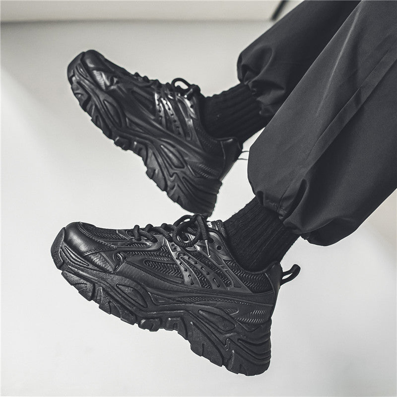 Men's Chunky Platform Sneakers Height Increasing Casual Trainers - LAKD London
