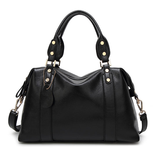 Women's Designer Luxury Shoulder Handbag With Lychee Texture - LAKD London