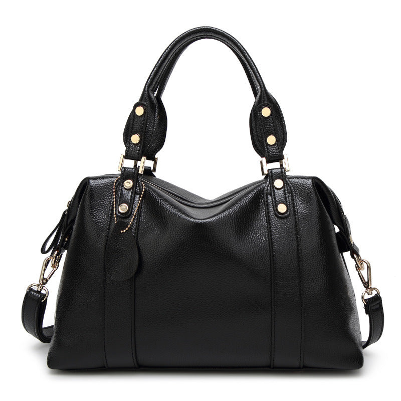 Women's Designer Luxury Shoulder Handbag With Lychee Texture - LAKD London