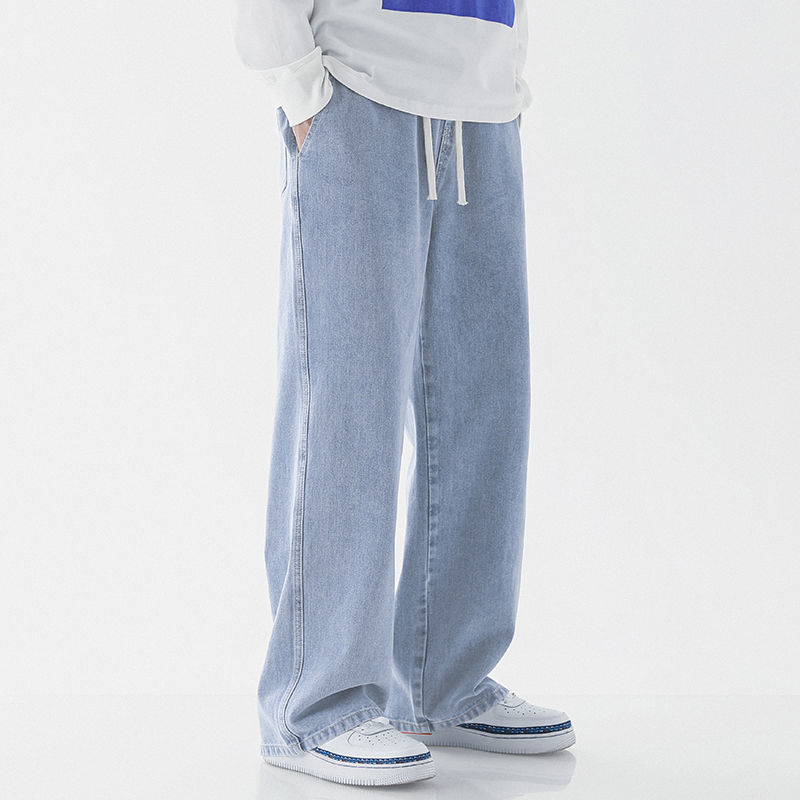 Men's Luxury Casual Plus Size Loose Straight Leg Jeans - LAKD London