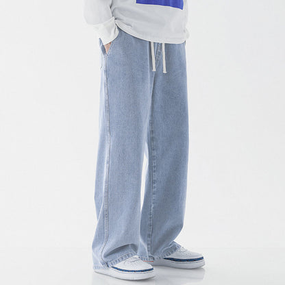 Men's Luxury Casual Plus Size Loose Straight Leg Jeans - LAKD London