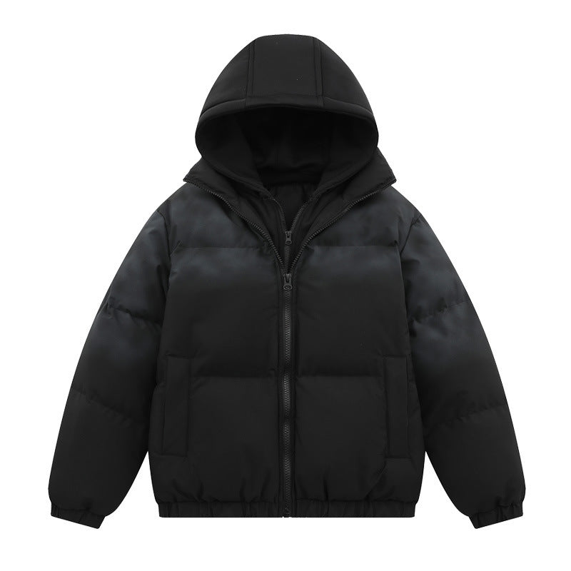 Men's Casual Gradient Thick Puffer Jacket Winter Streetwear - LAKD London