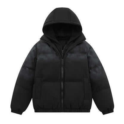 Men's Casual Gradient Thick Puffer Jacket Winter Streetwear - LAKD London