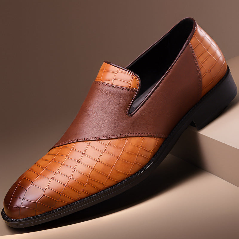 Men's British Leather Dress Shoes Tassel Business Breathable Style Formal - LAKD London