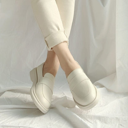 Womens Elegant British leather loafers | Comfortable Cowhide leather Shoes - LAKD London