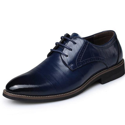 Men's Luxury Oxford Style Leather Dress Shoes Formal Events - LAKD London