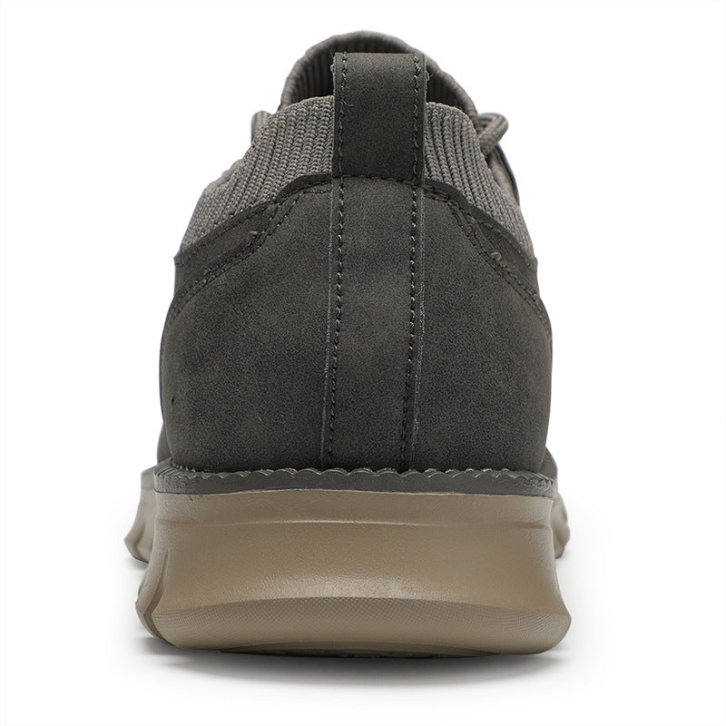 Men's Premium Quality Breathable Suede Leather Rubber Sole Sneakers - LAKD London