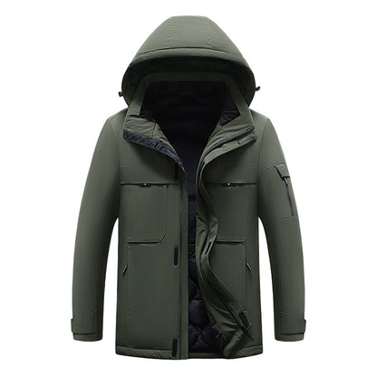 Unisex Heated Padding Jacket with Intelligent Thermal Charging Technology