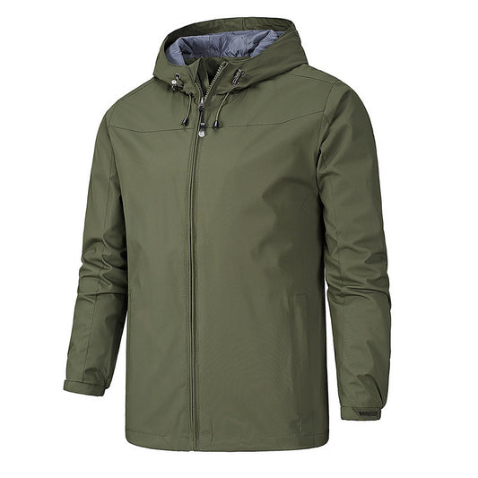 Men's Outdoor Waterproof Windproof All Season Mountaineering Jacket