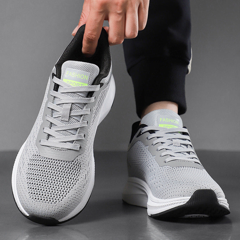 Men's Casual Mesh Running Sneakers Lightweight Breathable Travel Shoes Everyday