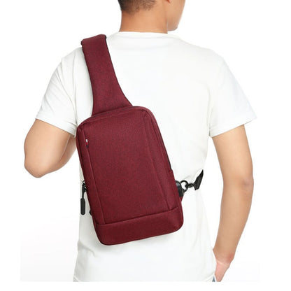 Men's Waterproof Urban Crossbody Sling Backpack Casual Everyday Travel Bag