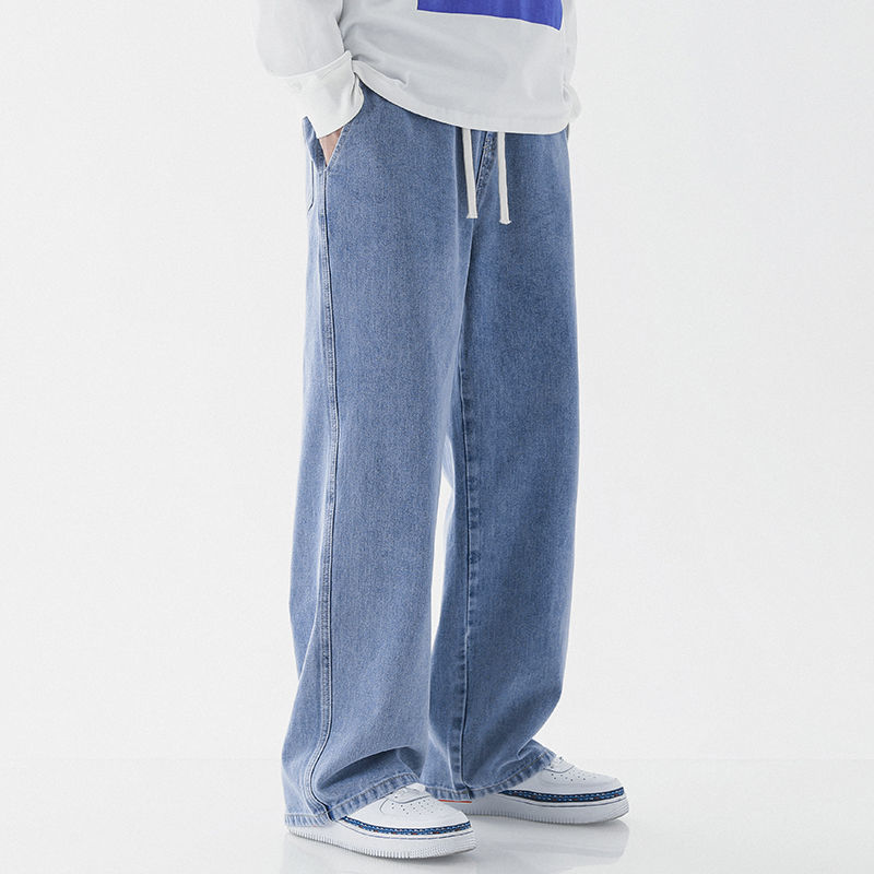 Men's Luxury Casual Plus Size Loose Straight Leg Jeans - LAKD London
