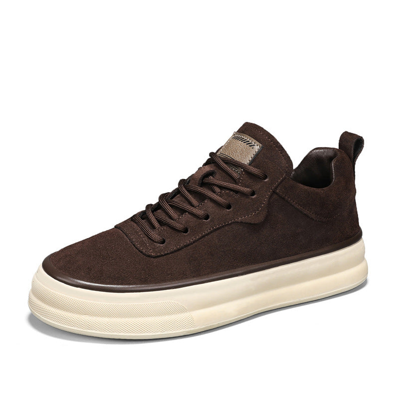 Men's Versatile Suede Sports Board Shoes Casual Everyday Wear Style - LAKD London