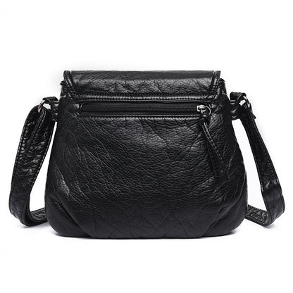 Women's Luxury Designer Leather Crossbody Messenger Shoulder Bag - LAKD London
