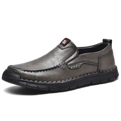 Men’s Comfortable Soft Leather Casual Shoes for Daily Wear